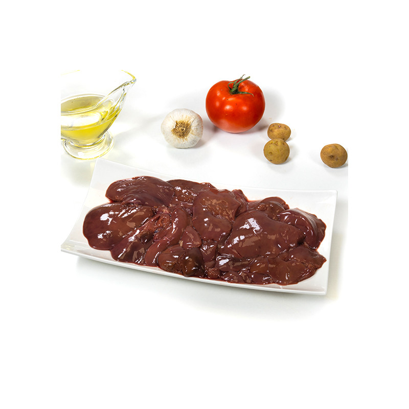 Higadito de pollo (bandeja 450g)
