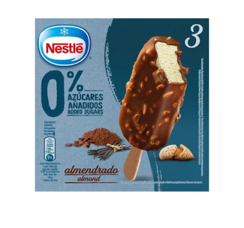 Bombón Almendrado 0% azúcar añadida (pack de 3uds)