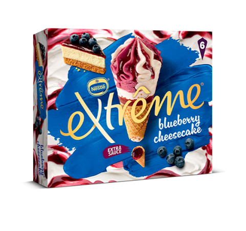 Cono Extreme Blueberry Cheesecake (pack 6uds x 120ml)
