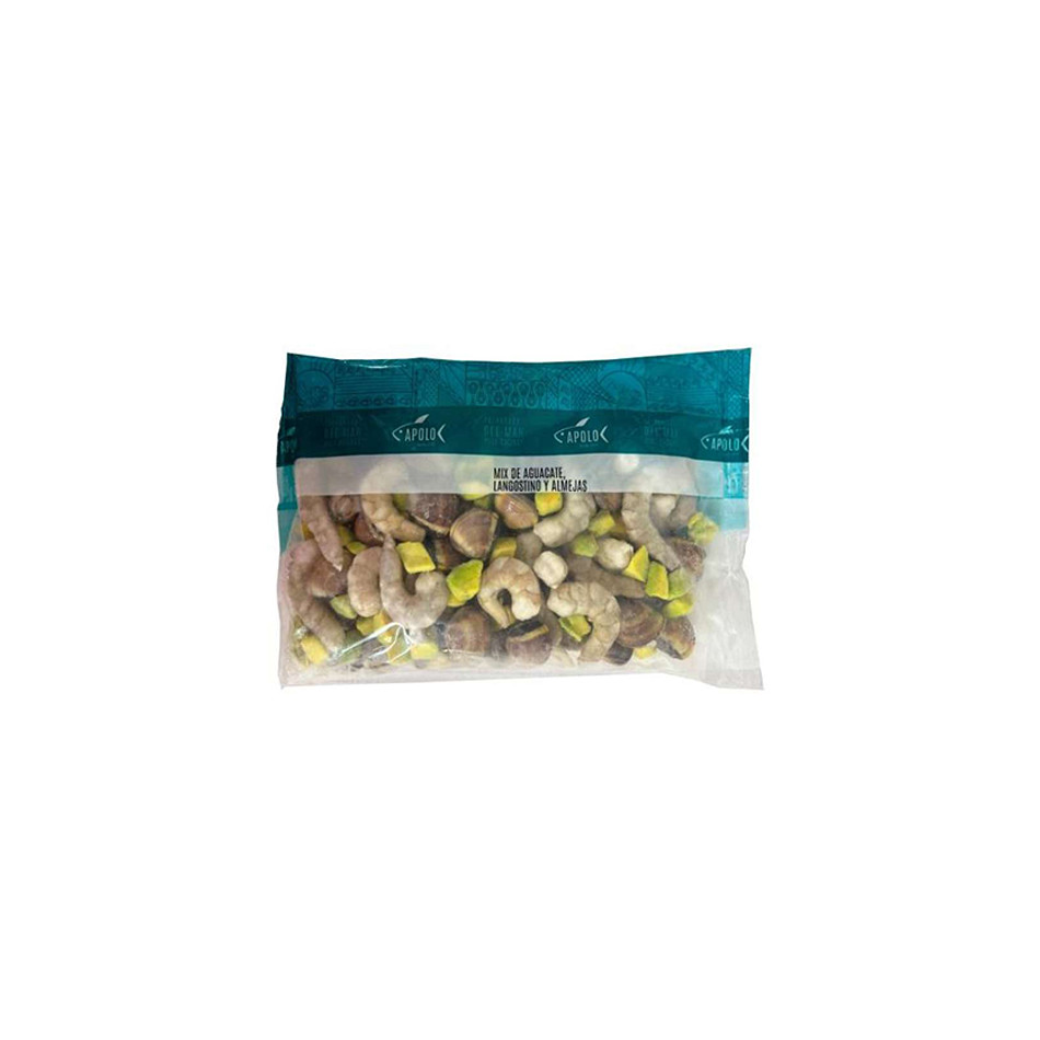 Mix de langostino, almeja y aguacate (bolsa 1kg)