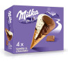 Milka Cono Vainilla-Choco (pack de 4uds)