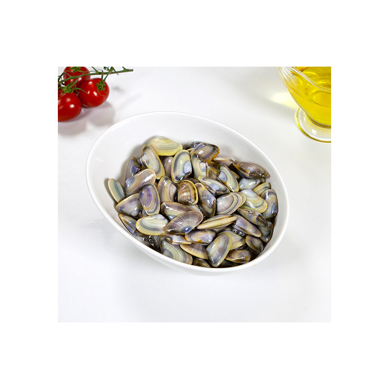 Coquina cruda pasteurizada (bolsa de 250g)