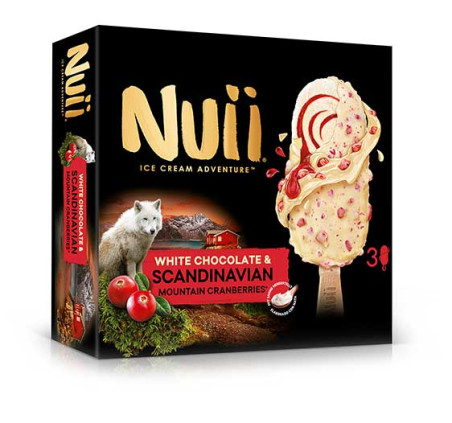 Nuii Mascarpone con Arándanos rojos (pack de 3uds)